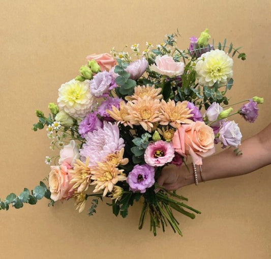 Sorbet Sunset Bouquet - Romance in Blooms