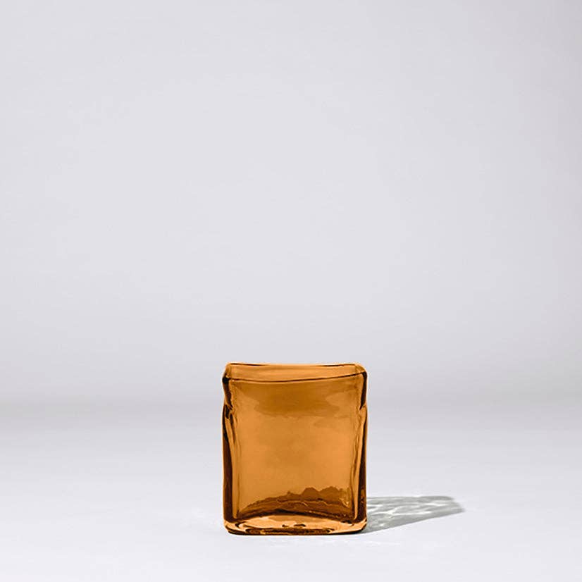 Block Vase Coffee (S)
