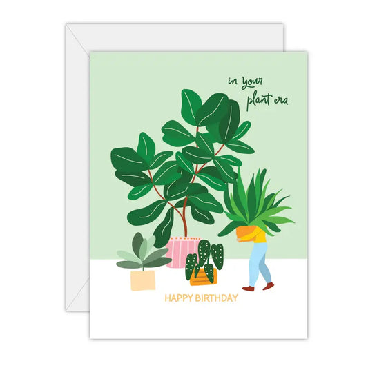 Happy Birthday - In Your Plant Era - Greeting Card