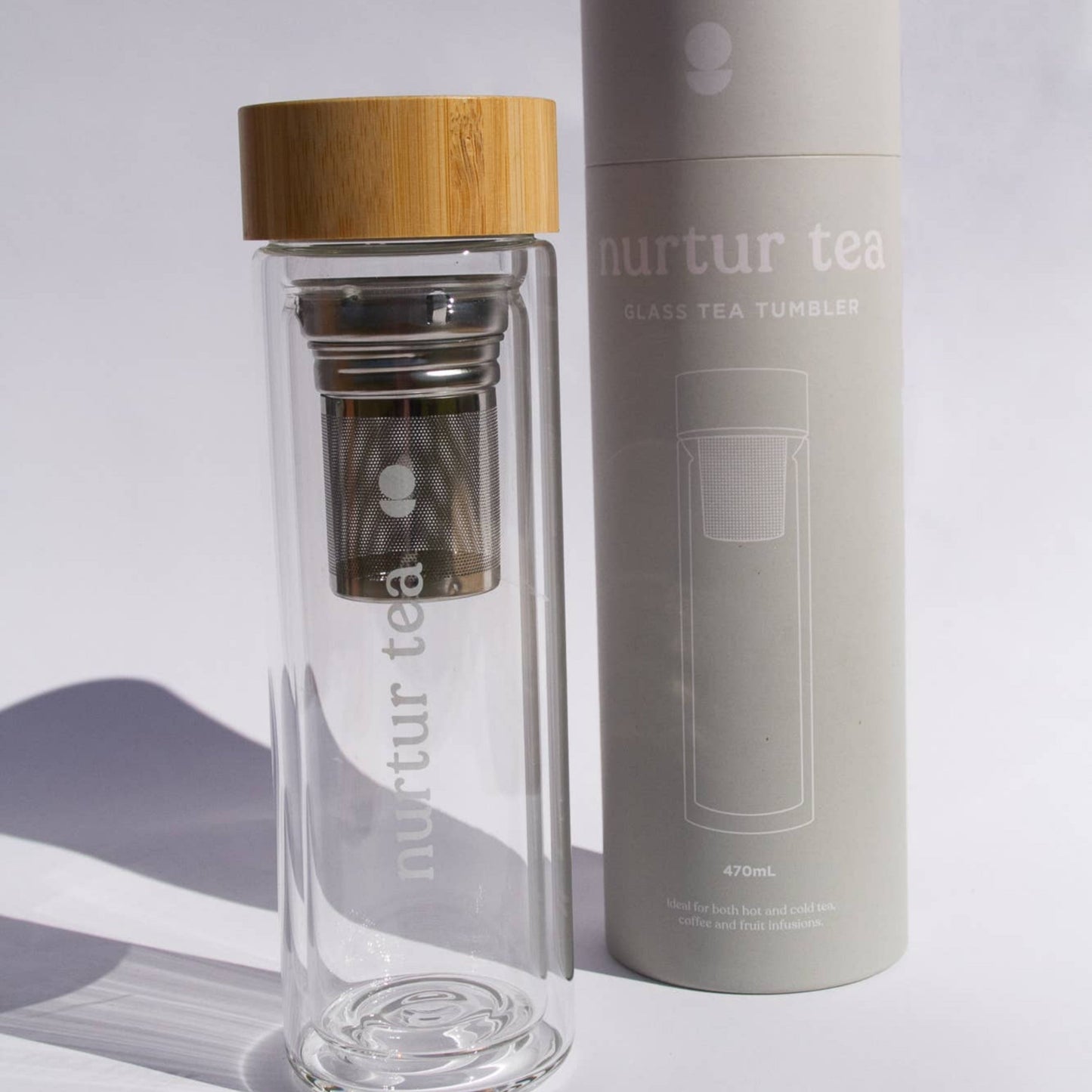 Glass Tea Tumbler