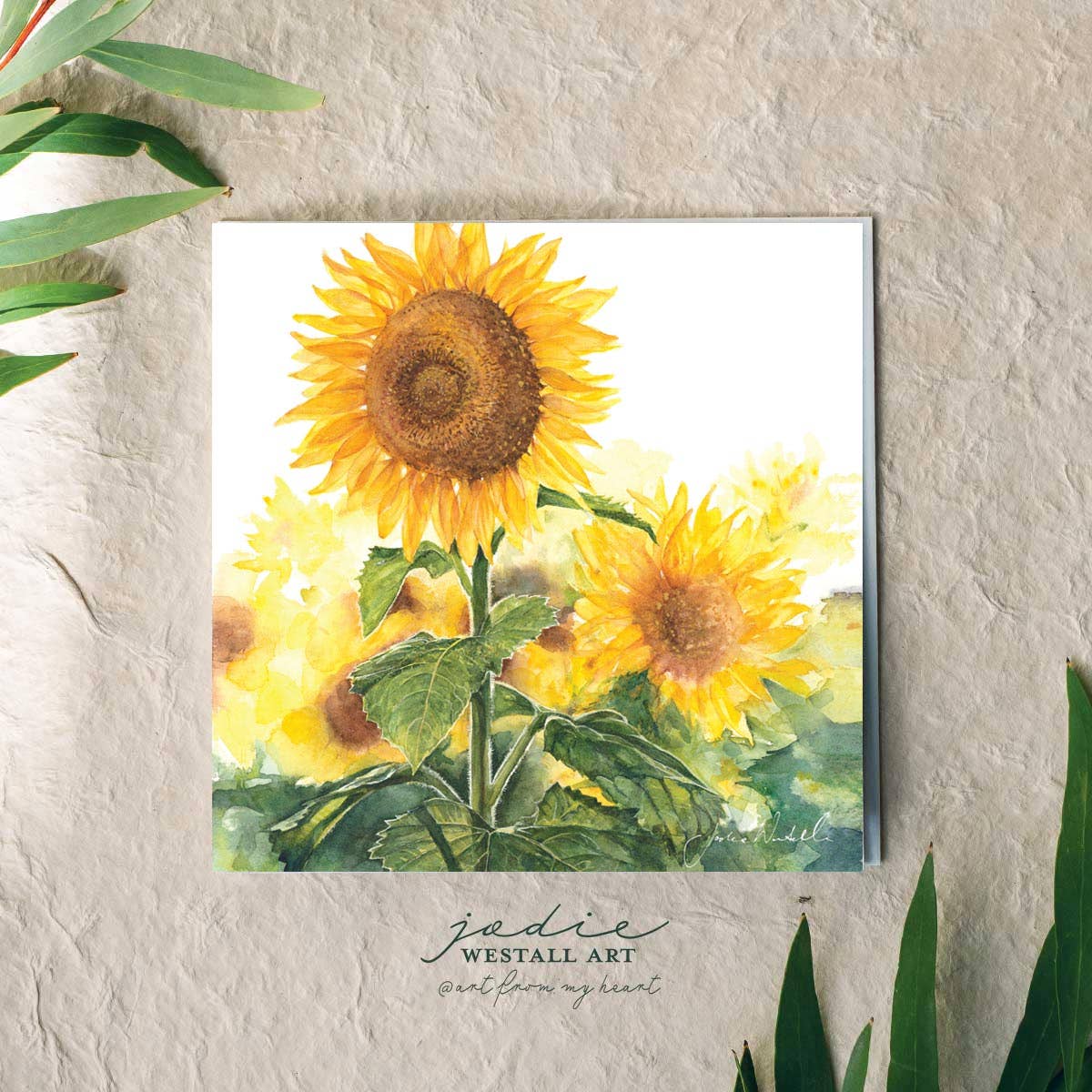 Fields of Gold- Greeting Card
