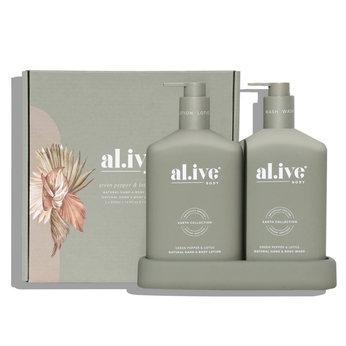 alive body wash and lotion
