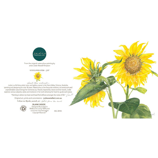 Sunflower Splendour Greeting Card