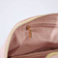 Vegan PU Leather Cosmetic Beauty Bag - Set Of 3 - Light Pink