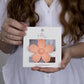 Claw Clip -- Flower - Peach