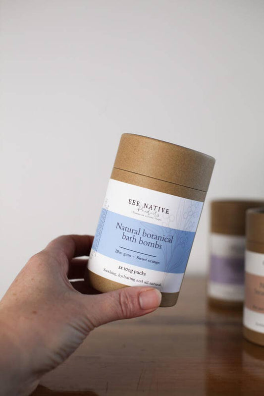 Blue Gum Botanical Bath bomb