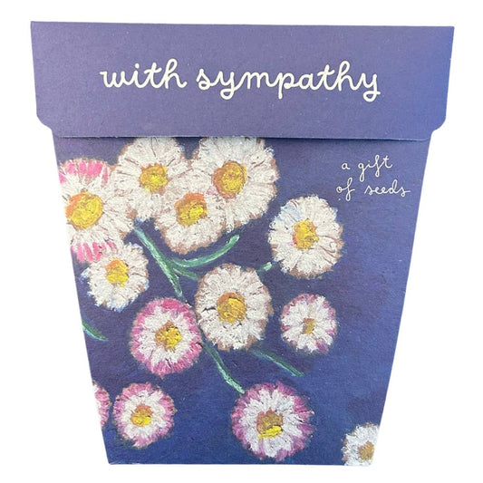 With Sympathy Gift of Seeds