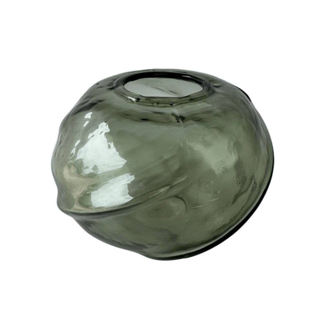 Carly Vase - Dark Green