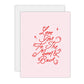 Hand Lettered - I Love You to the Moon & Back
