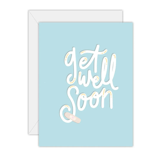 Hand Lettered - Get Well Soon