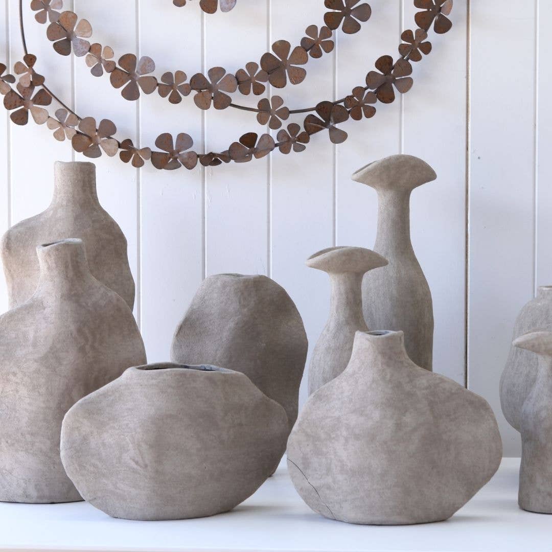 Noma Vases - Taupe Stone
