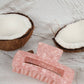 Claw Clip - Jumbo Elongated Rectangle - Baby Pink