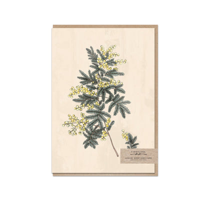 Wattles Portrait Card