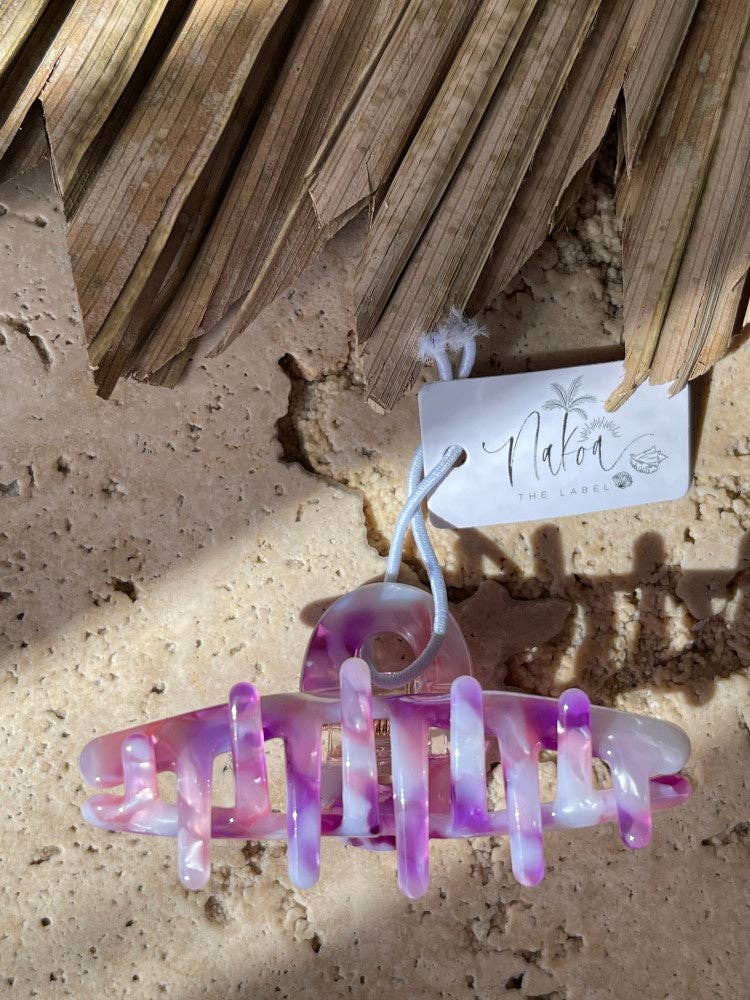 Claw Clip - Acetate - Mini Loop - Sorbet