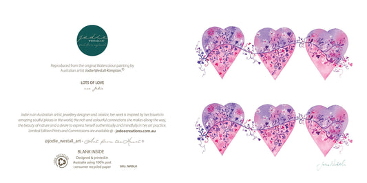 Lots of Love - Greeting Card