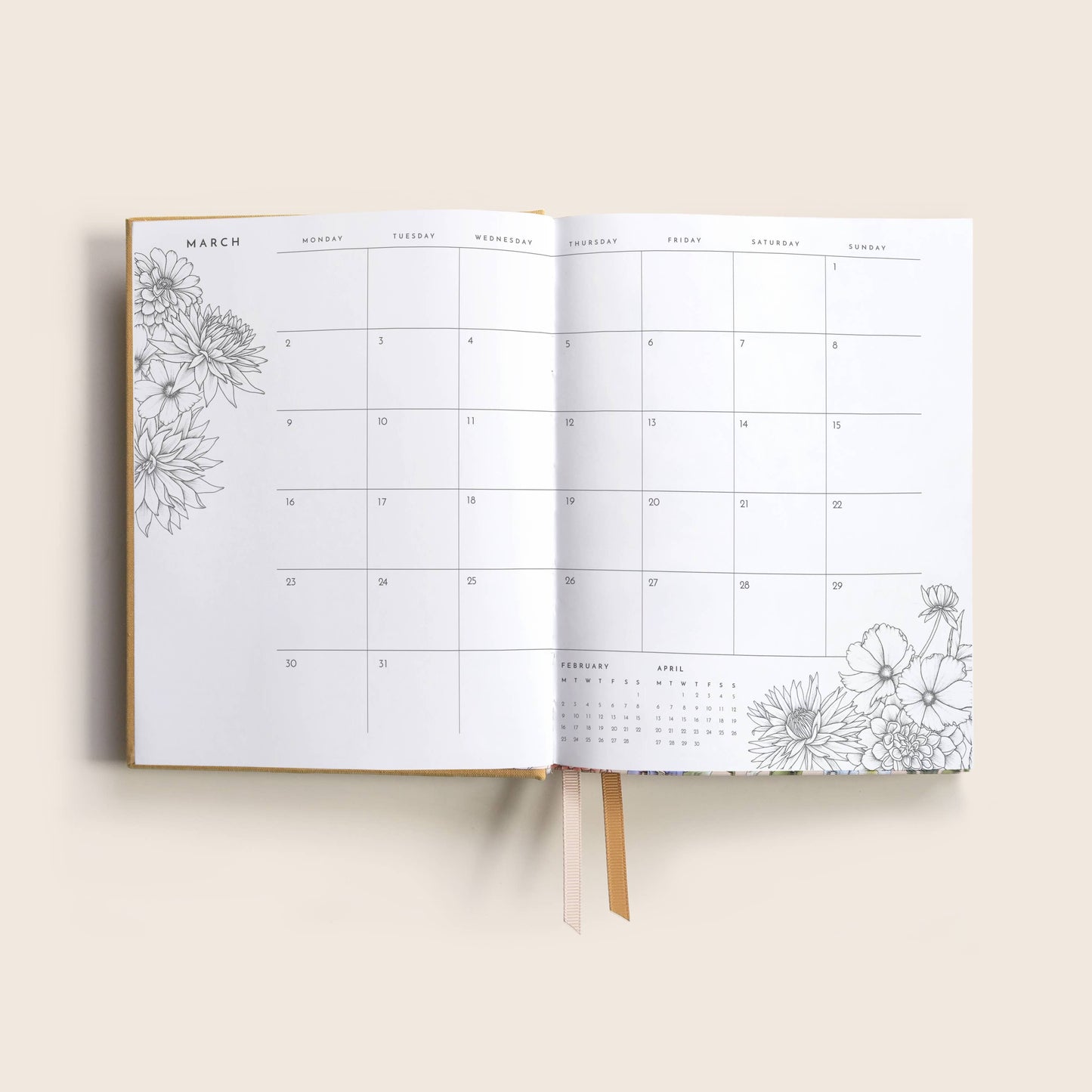 2026 ALWAYS FLOWERS PLANNER | HONEY