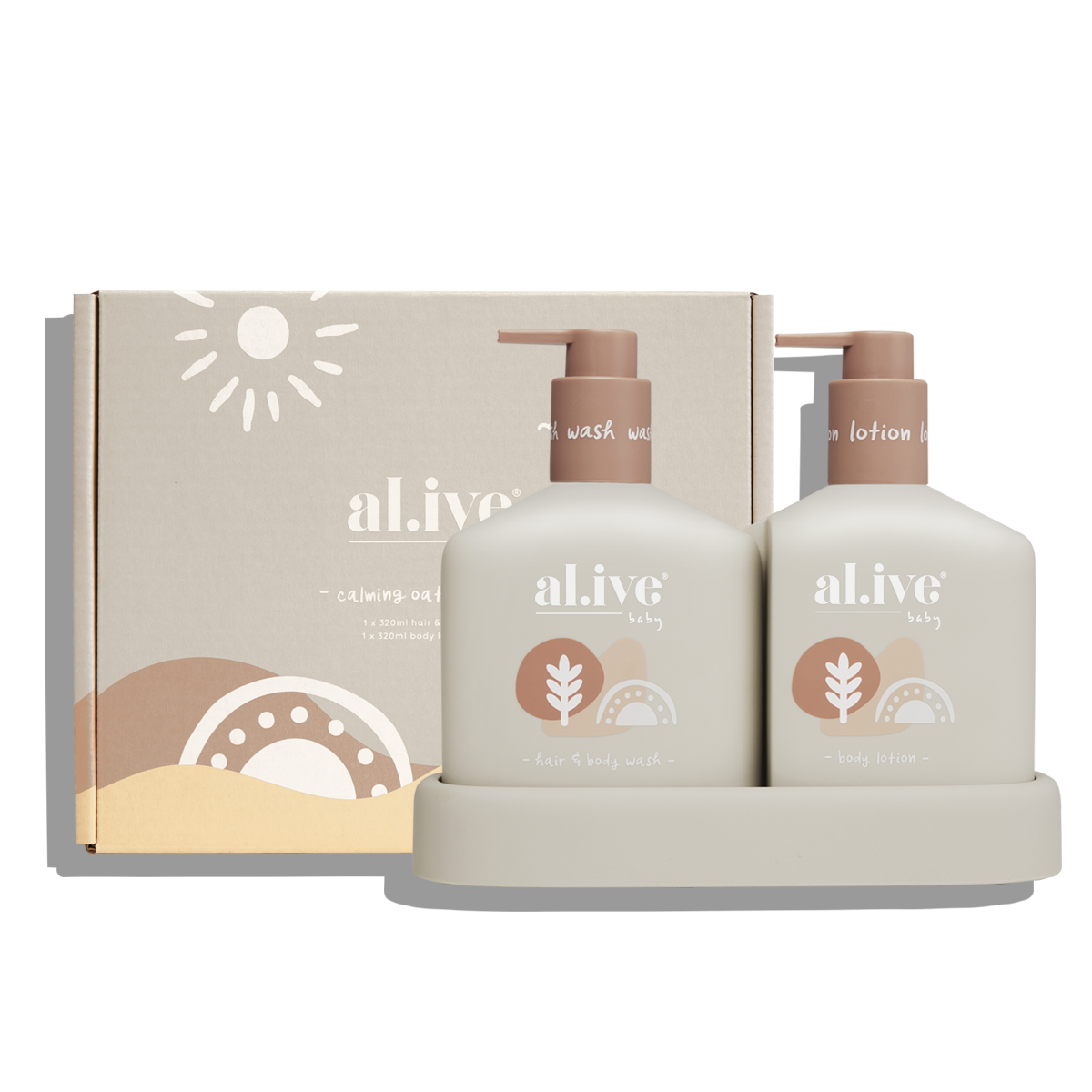 Baby body lotion and wash 