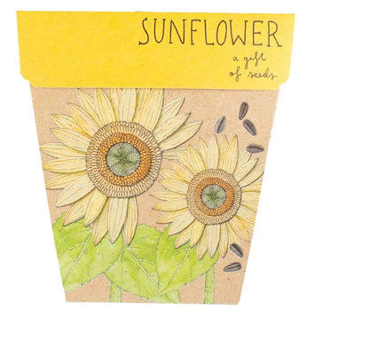 sunflower seed card