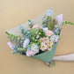 pink and pastel flower bouquet