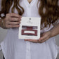 Claw Clip -- Elongated Rectangle - Lipstick