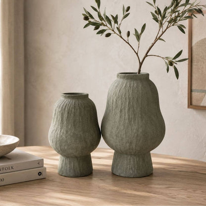 Elin Vases - Moss Stone