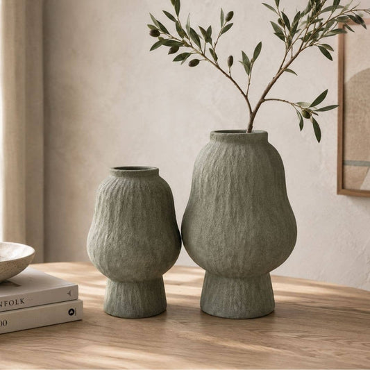 Elin Vases - Moss Stone