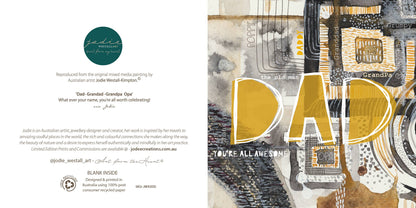 Fathers Day - Greeting Card