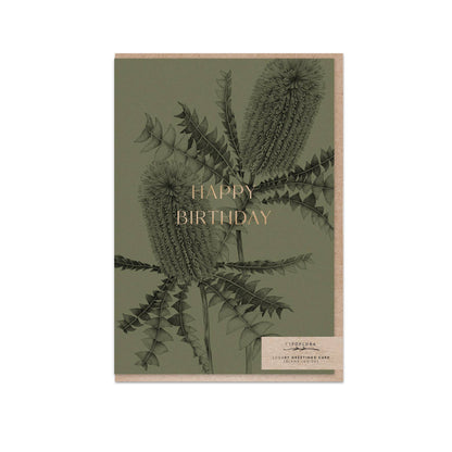 Banksia Birthday Card