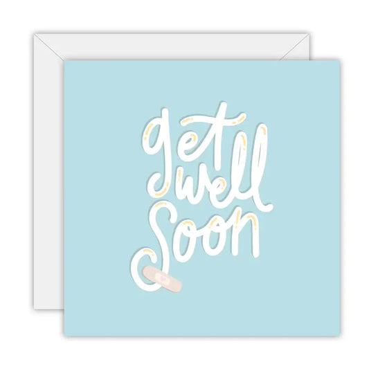 Hand Lettered - Get Well Soon