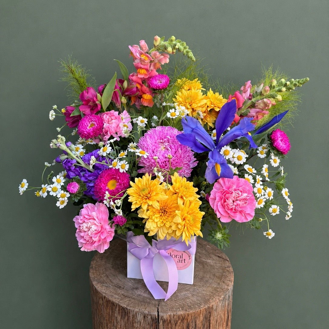 Bright Box Arrangement