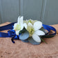 White Orchid wrist corsage